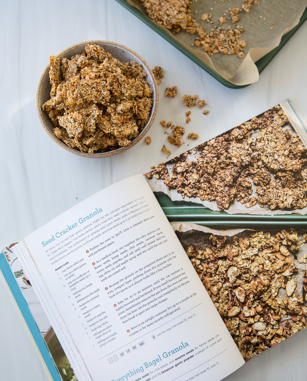 granola recipe in cookbook