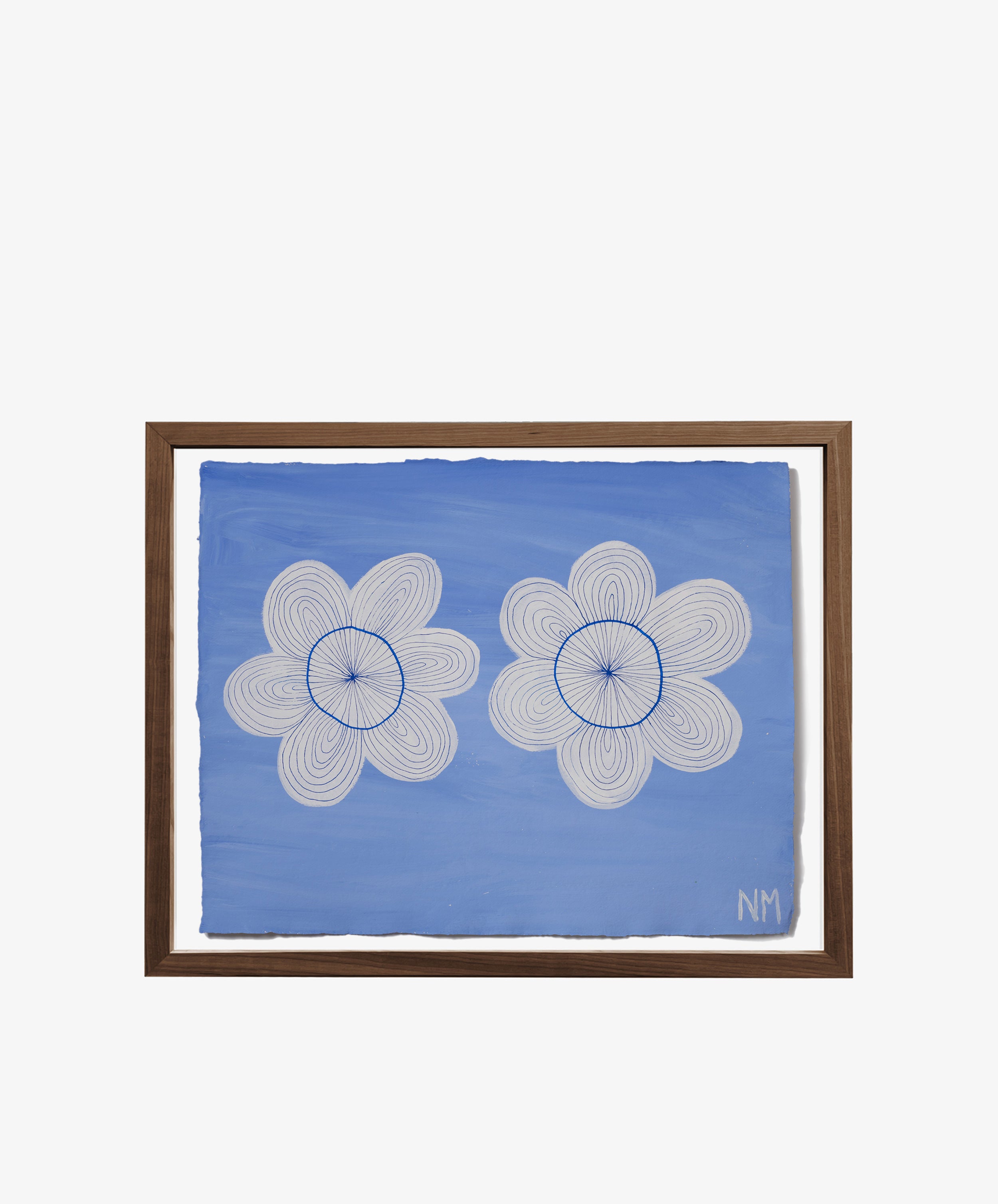 Two White Flowers