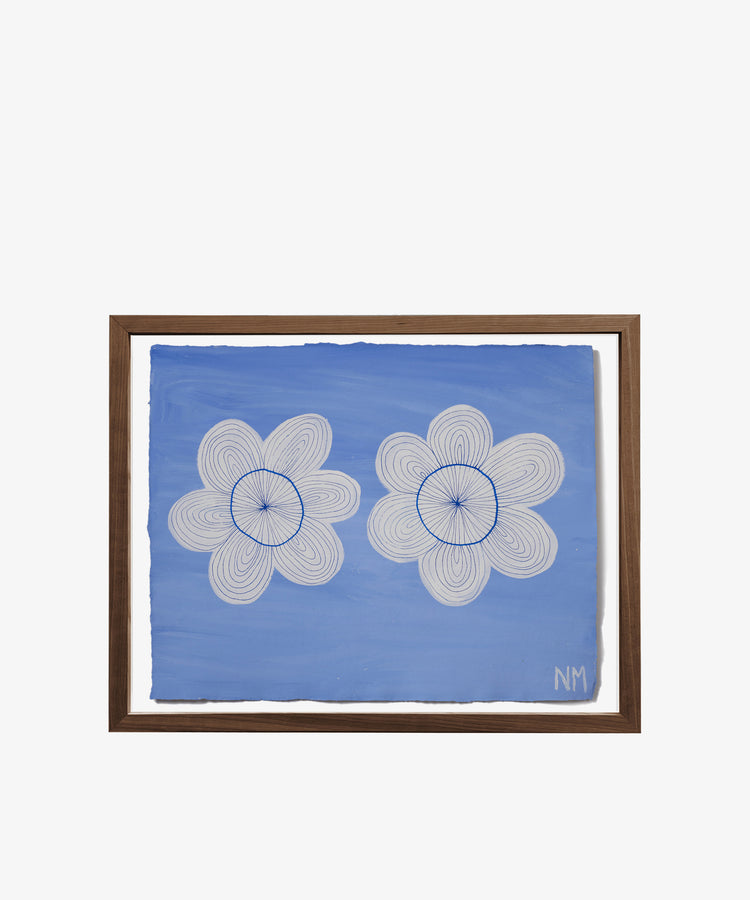 Two White Flowers