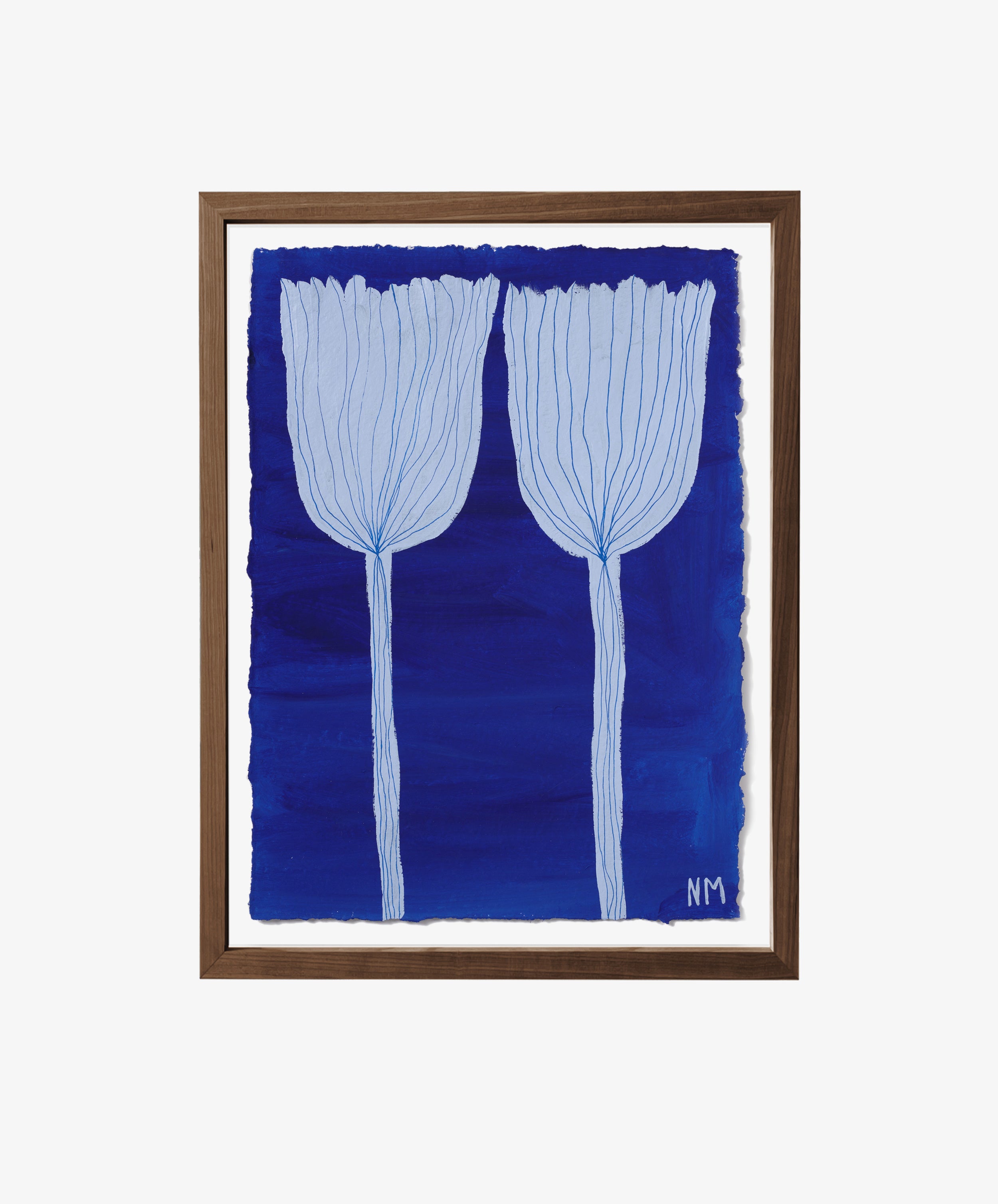 Tall Blue Flowers