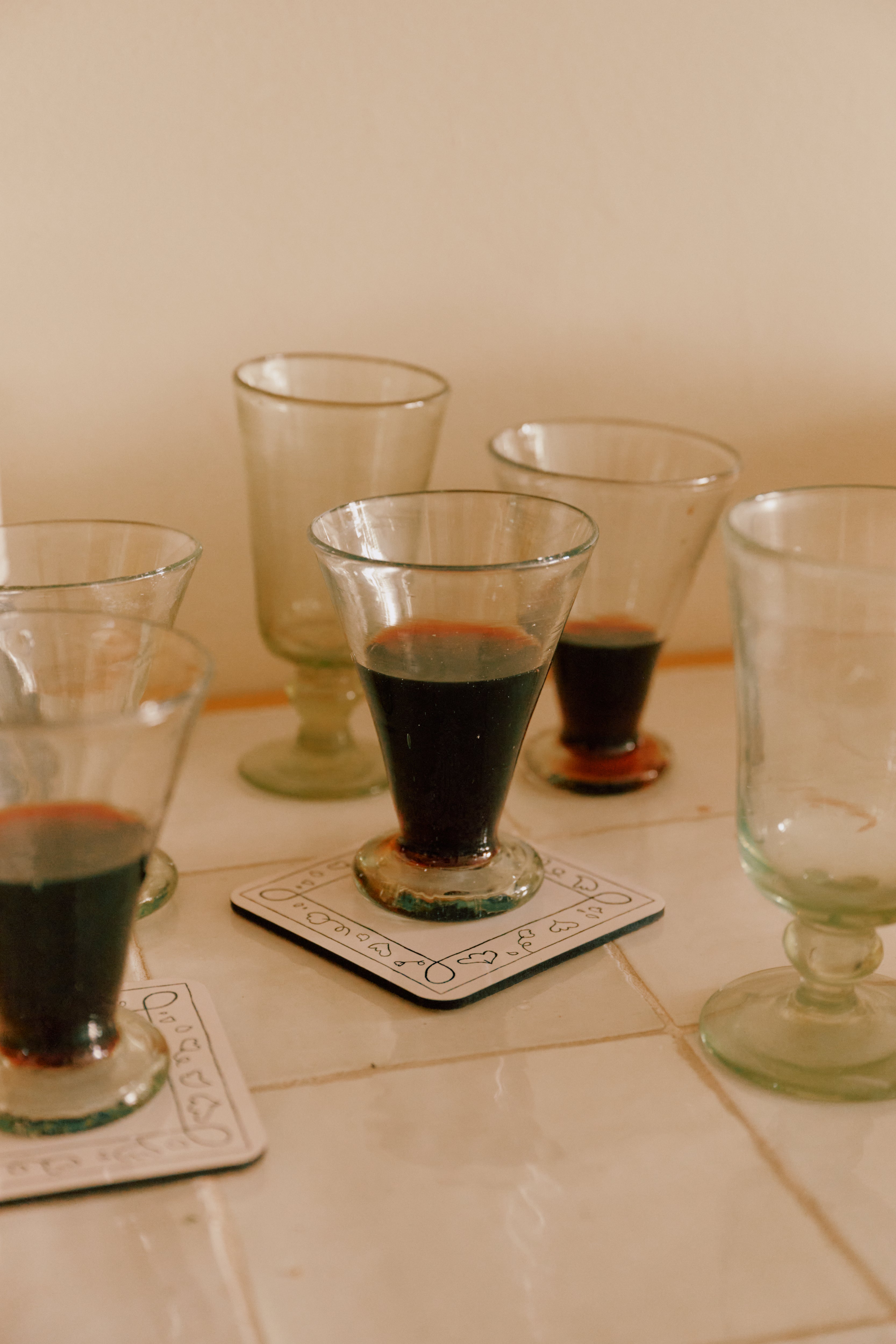 Elodie Footed Wine Glass, Set of 6