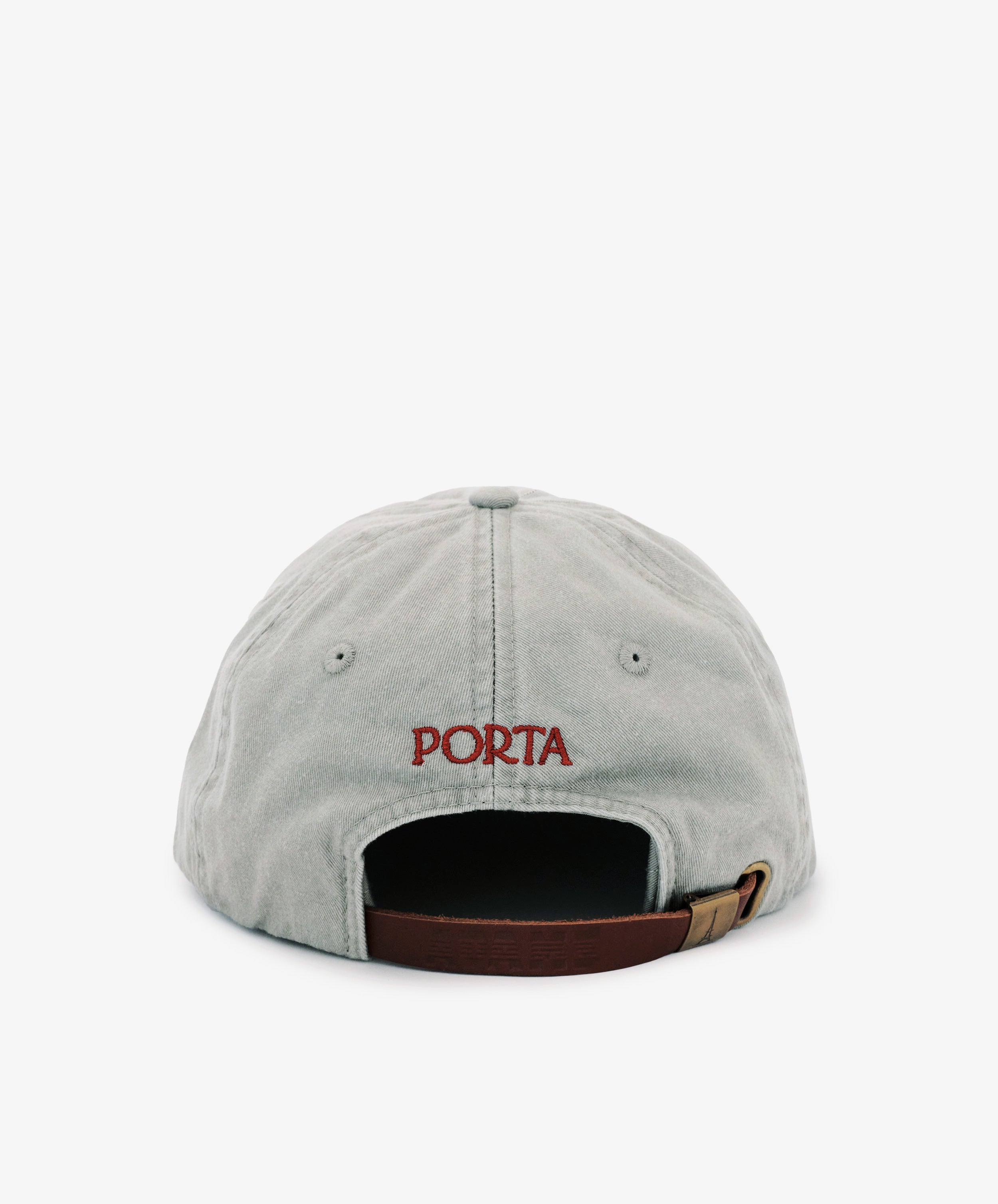 A light gray Closed for August Cap, seen from the back, showcases 