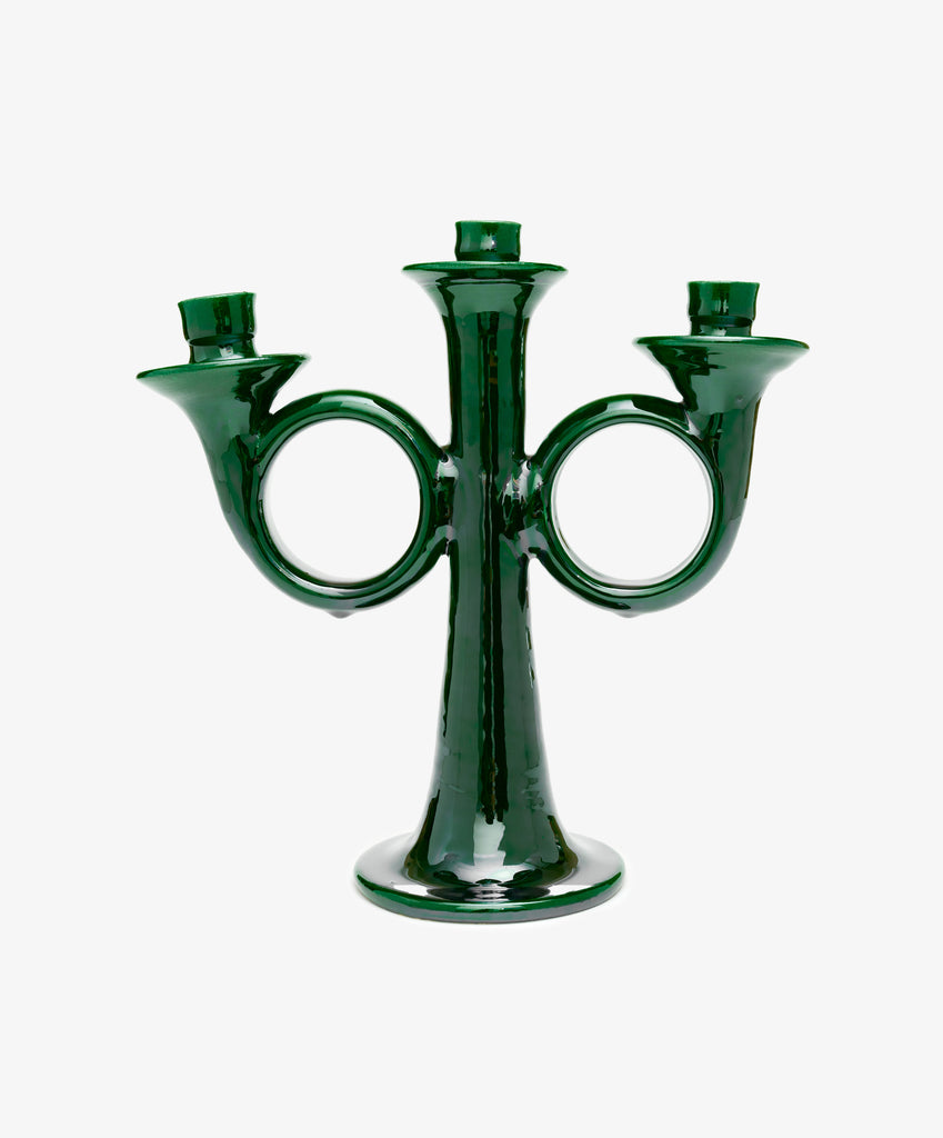 Loretta Candelabra (Green)