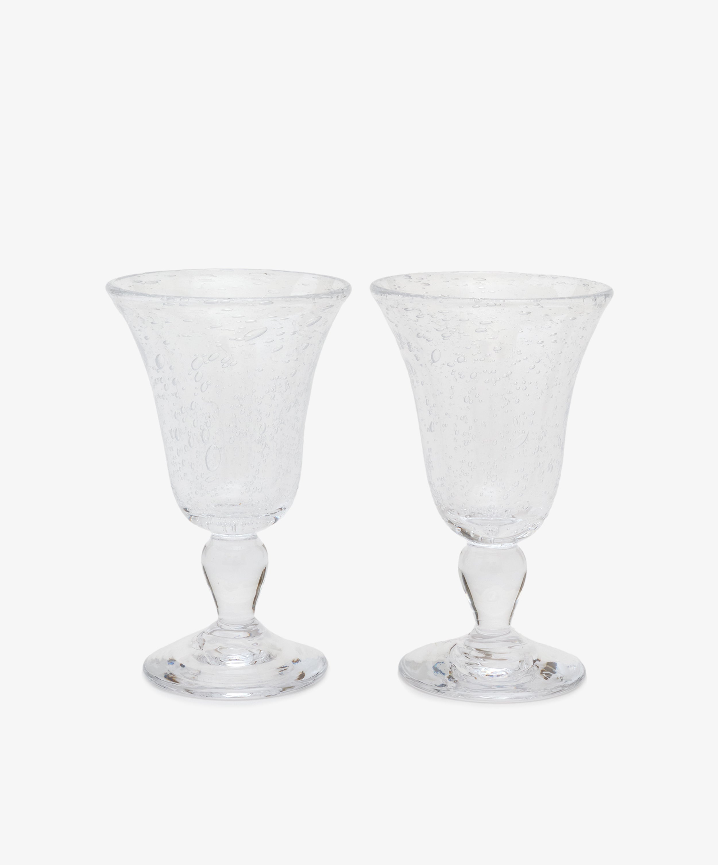 Bubble Wine Glass, Set of 2