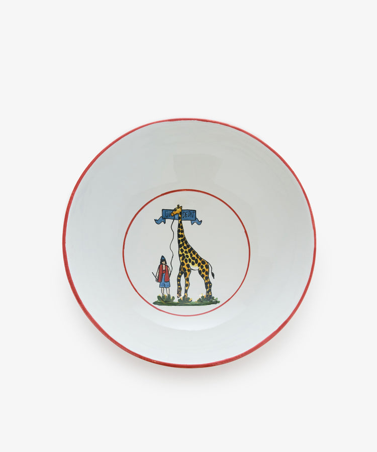 Palio Serving Bowl, The Giraffe