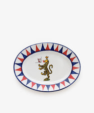Palio Oval Serving Platter, The Panther
