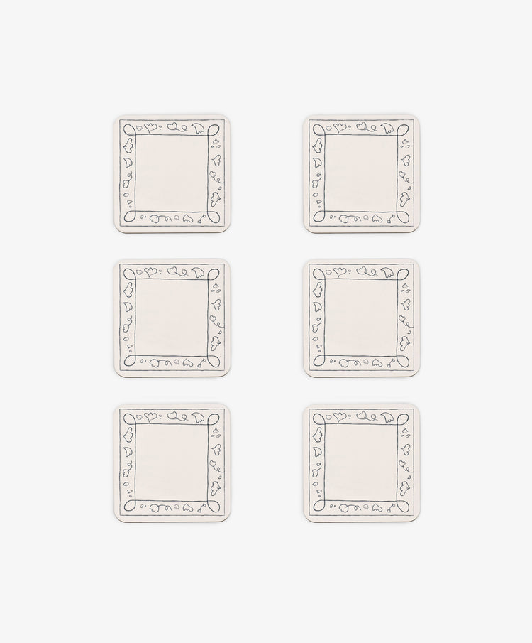 Capriccio Coaster, Set of 6