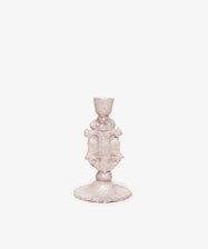 The Aguila Bicefala Candleholder features a sculptural, ornate vintage design with decorative detailing, shown against a plain white background.