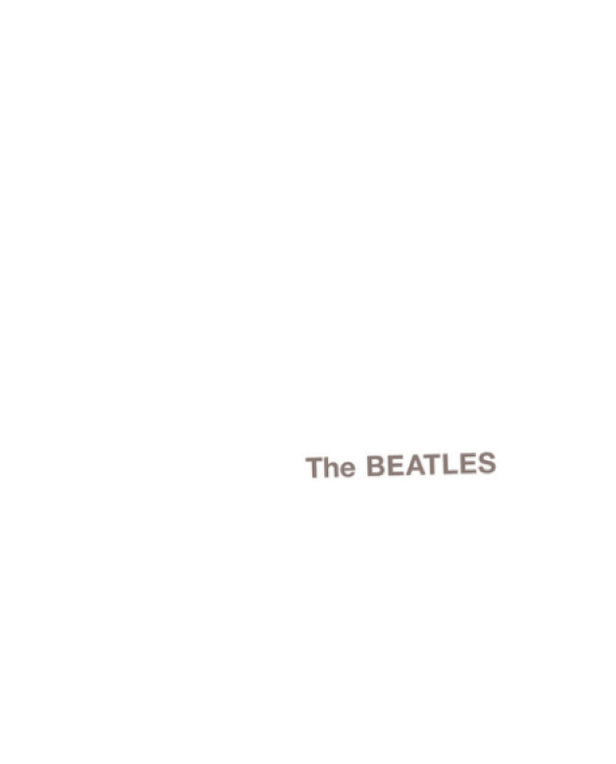 font saying The Beatles on white background