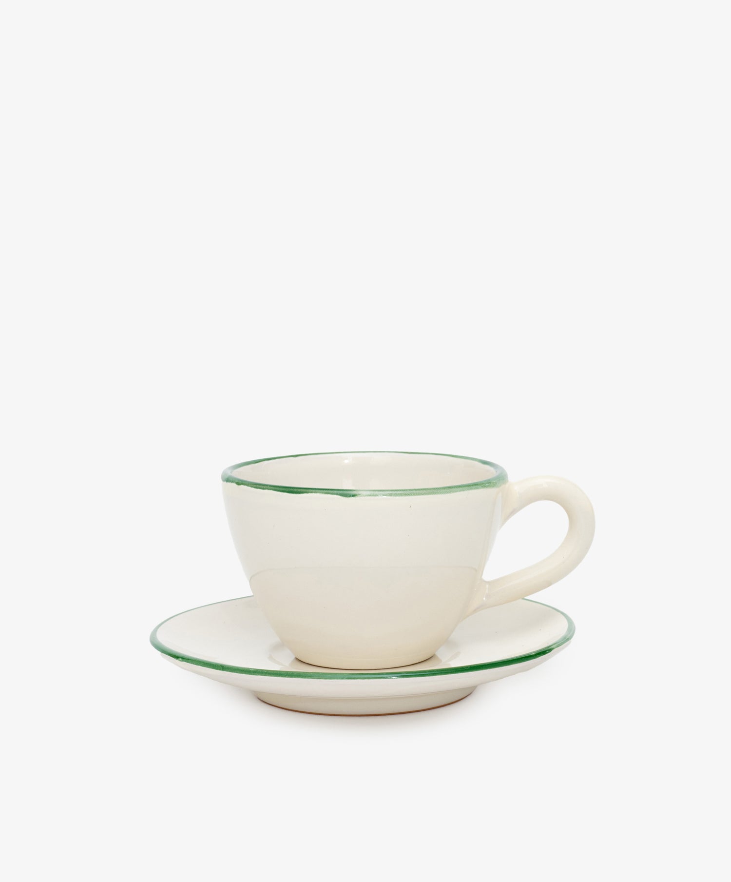 enza coffee cup and saucer