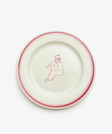 Folk Dinner Plate, Farmer