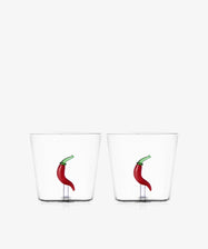 Chili Pepper Tumbler, Set of 2