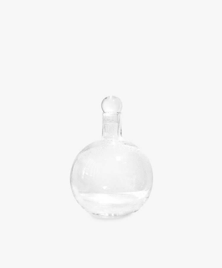 S.R. Collection Bubble Glass Carafe