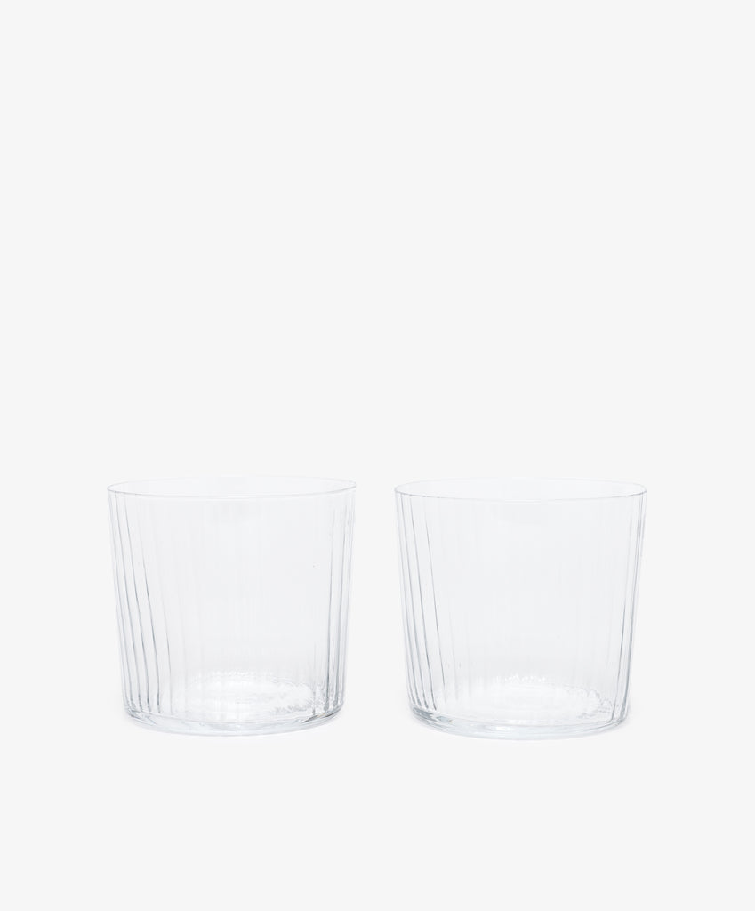 Teo Ridged Tumbler, Set of 4