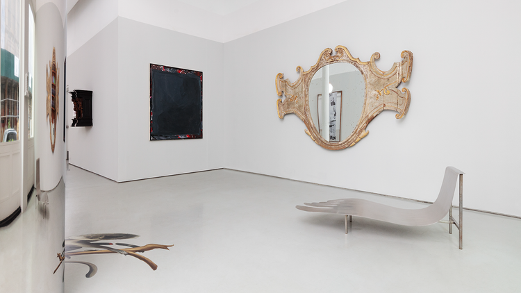 gallery with furniture pieces in it