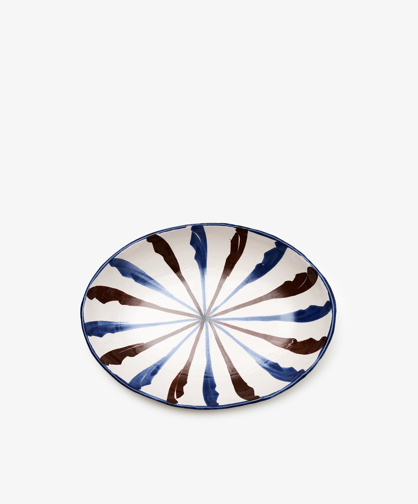 Rayas Oval Serving Platter