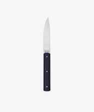 The 9.47 Table Knife is a straight-edged French knife with a silver blade and black handle, shown on a plain white background.