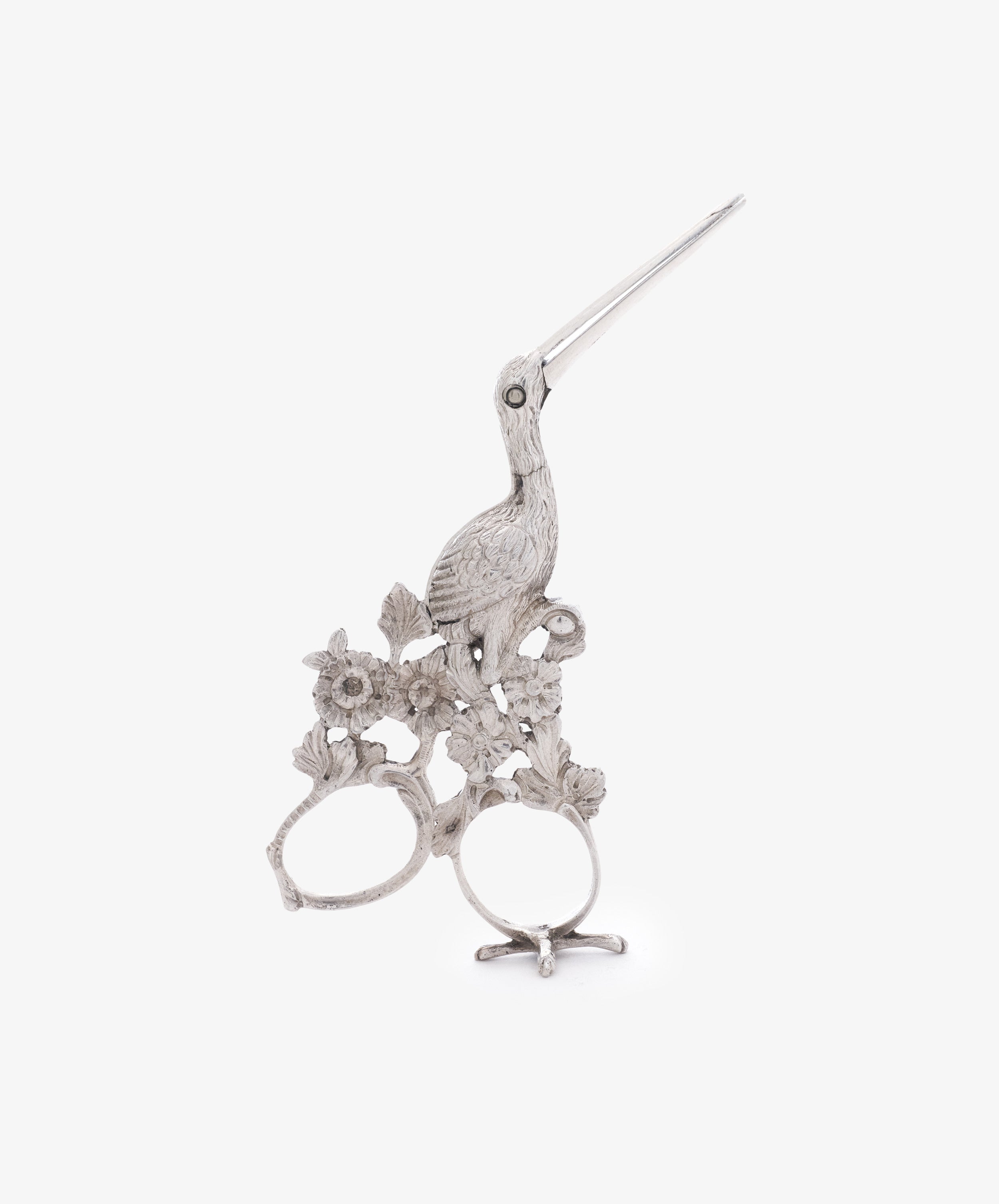 Vintage Dutch Silver Ribbon Nips