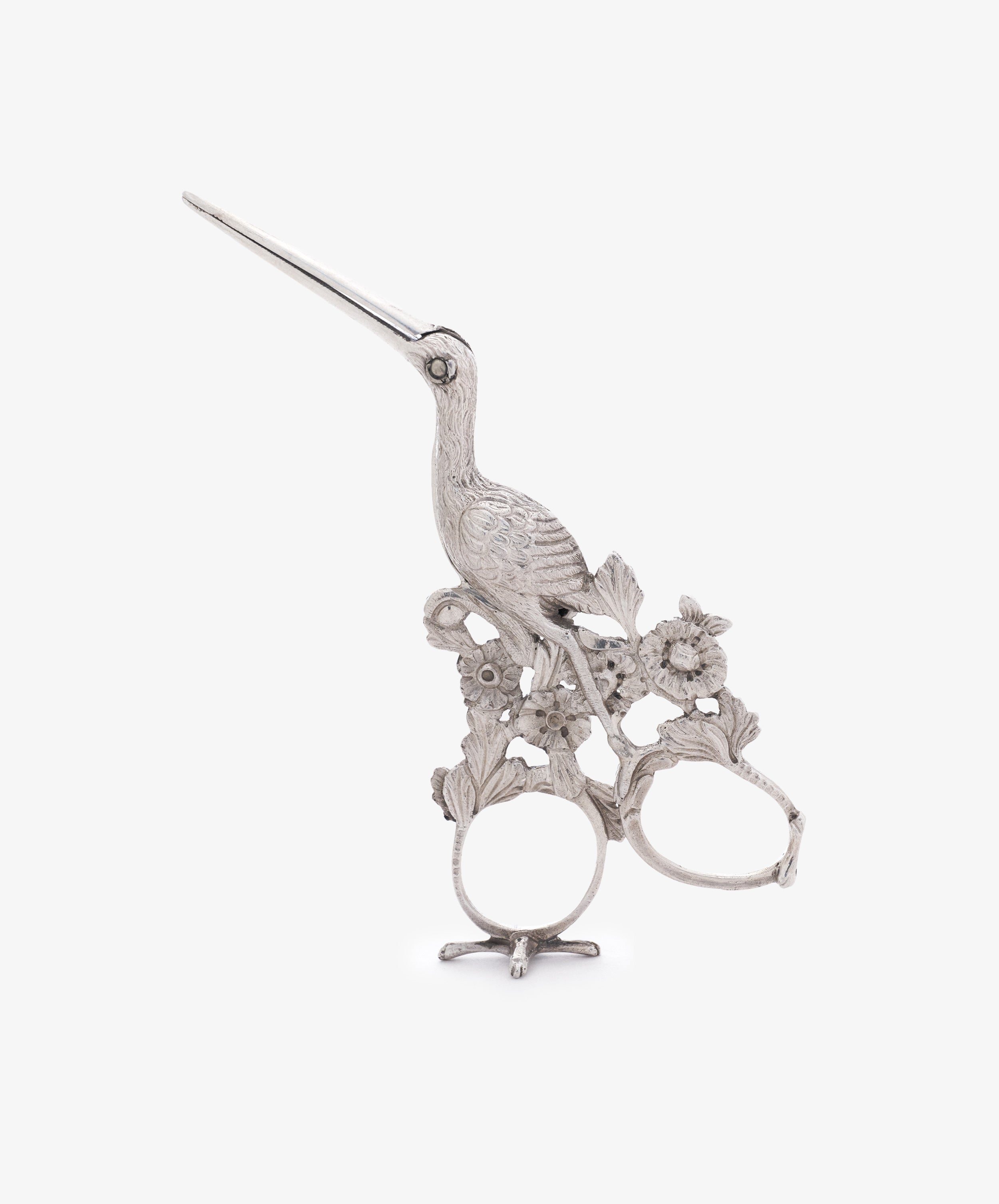 Vintage Dutch Silver Ribbon Nips