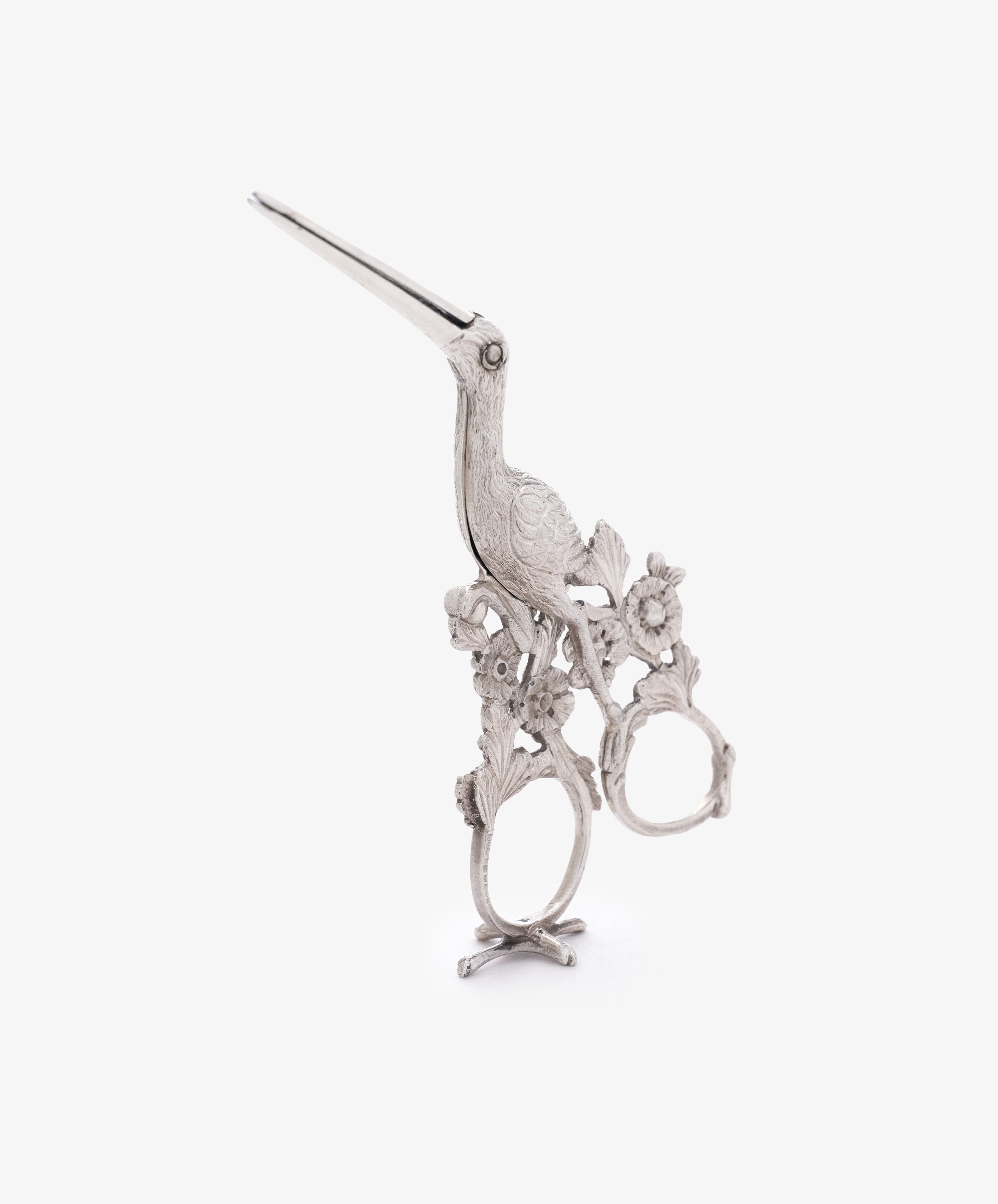 Vintage Dutch Silver Ribbon Nips