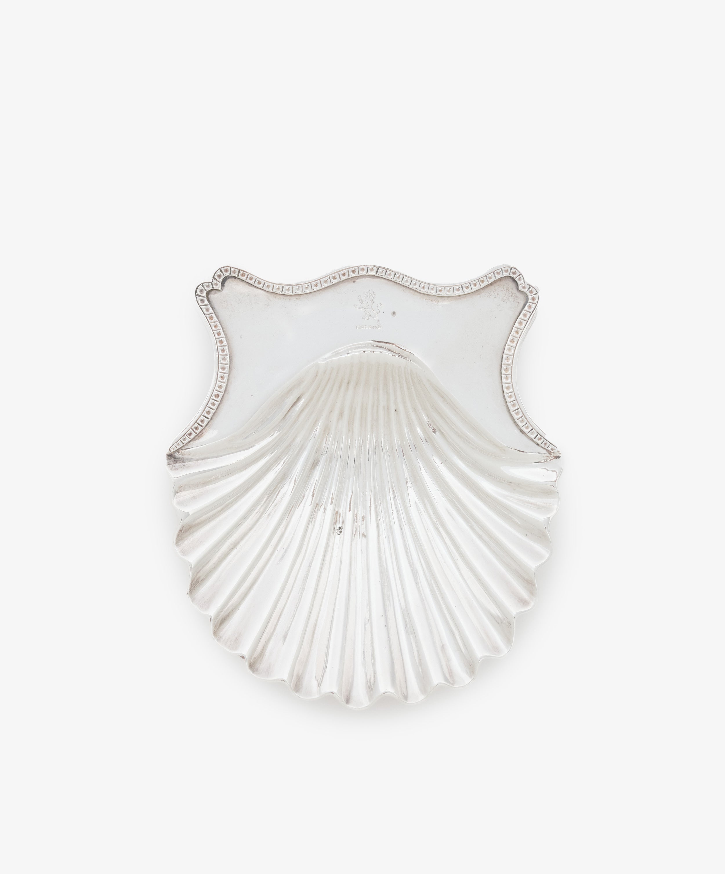 Vintage Silver Buttershells Pair