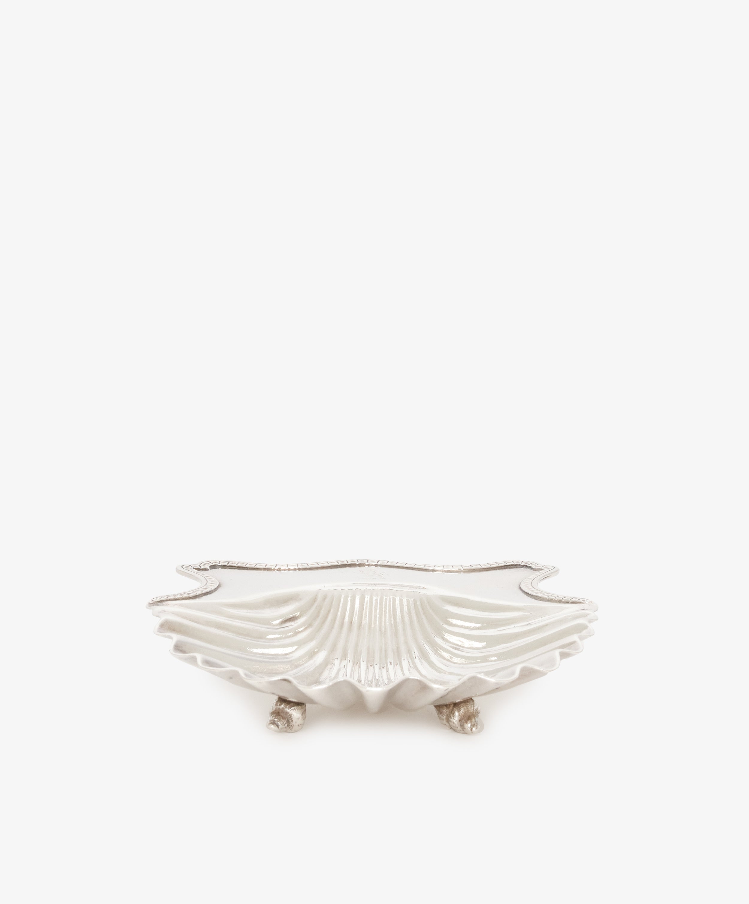 Vintage Silver Buttershells Pair