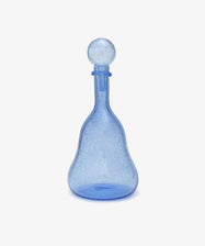 Bubble Glass Pear Shaped Decanter