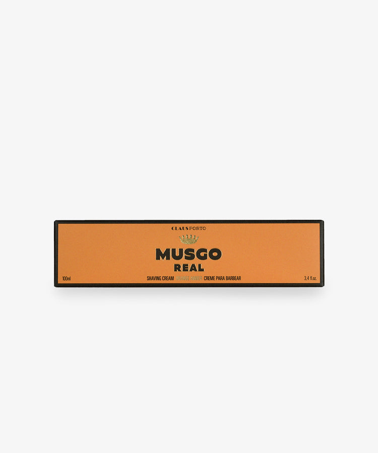 Musgo Real Shaving Cream, Orange Amber