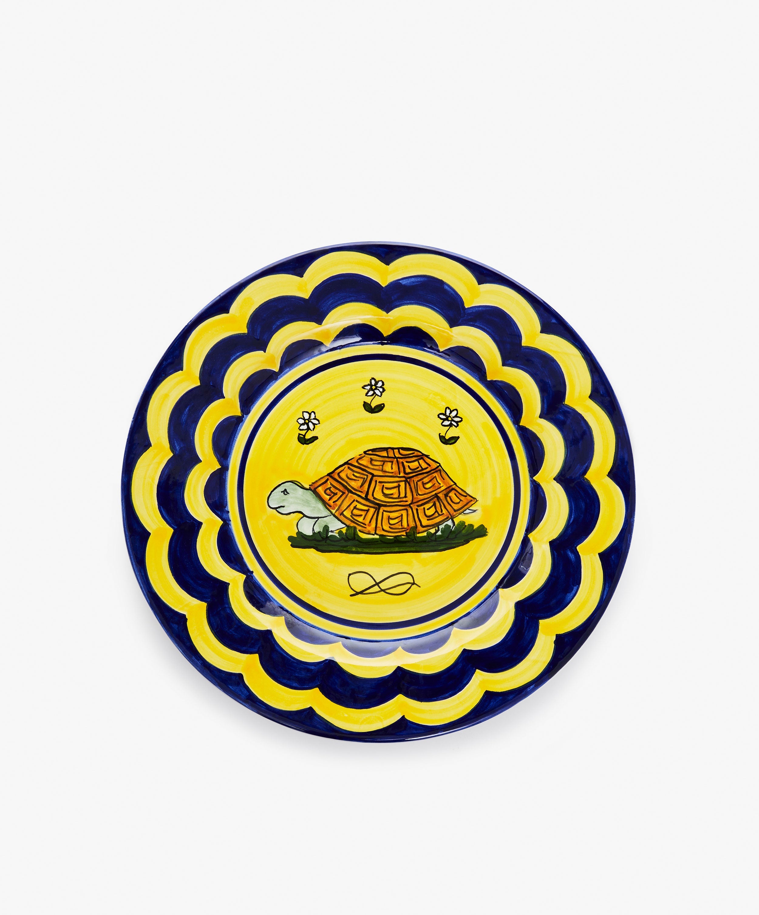 Palio Dinner Plate, The Tortoise