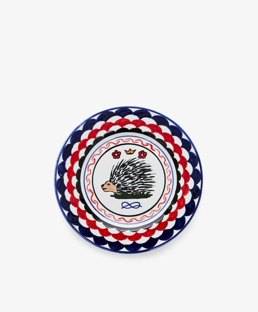 Palio Small Plate, The Crested Porcupine
