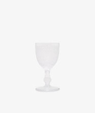 Diamond Cut White Wine Glass, Set of 6